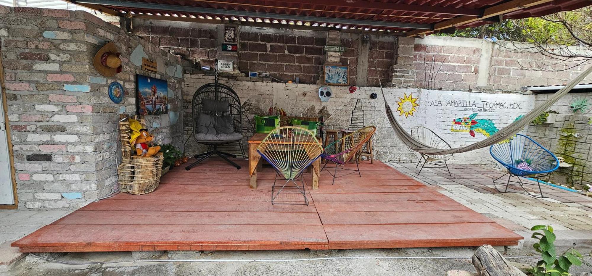 فندق Casa Amarilla Tecamac Santa Cruz Tecamac المظهر الخارجي الصورة
